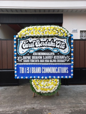 Papan Bunga Duka di Gunungsitoli Utara
